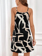 Graphic Print Cami Dress